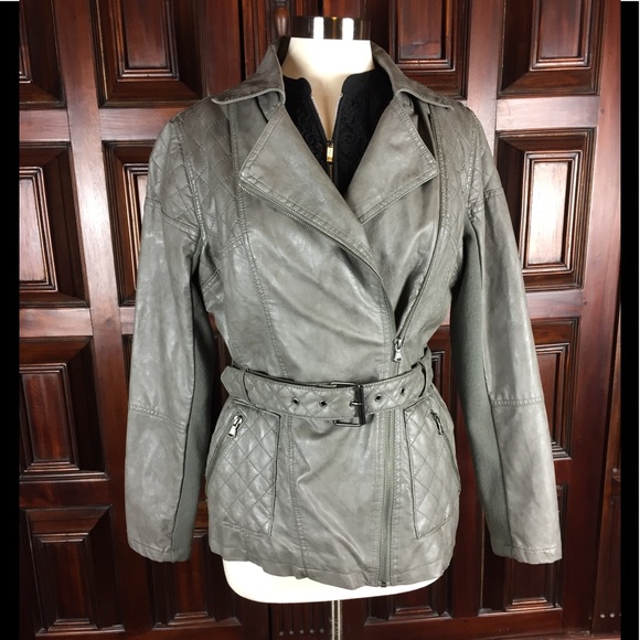 Mossimo Jackets & Blazers - Mossimo Faux Leather Jacket